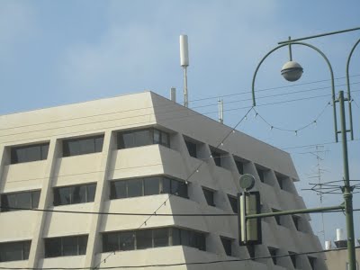 Antenna on Building