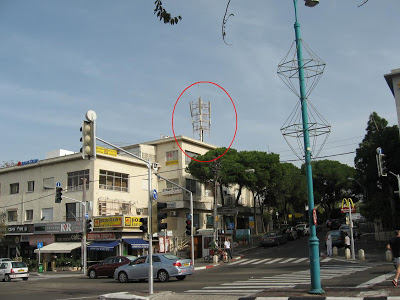 Antenna in the center of Town