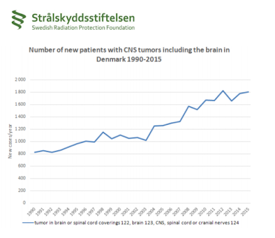 Brain tumors are increasing in Denmark