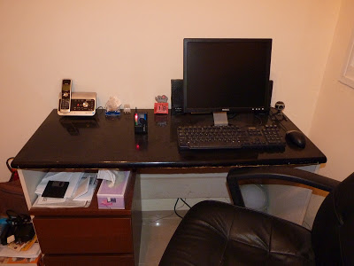 A DECT phone on the desk