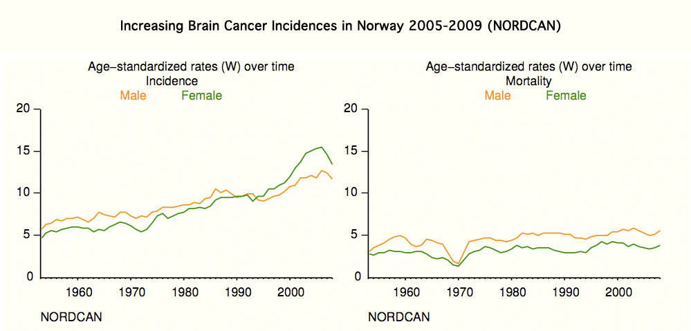 Rise in Brain Cancer in Norway