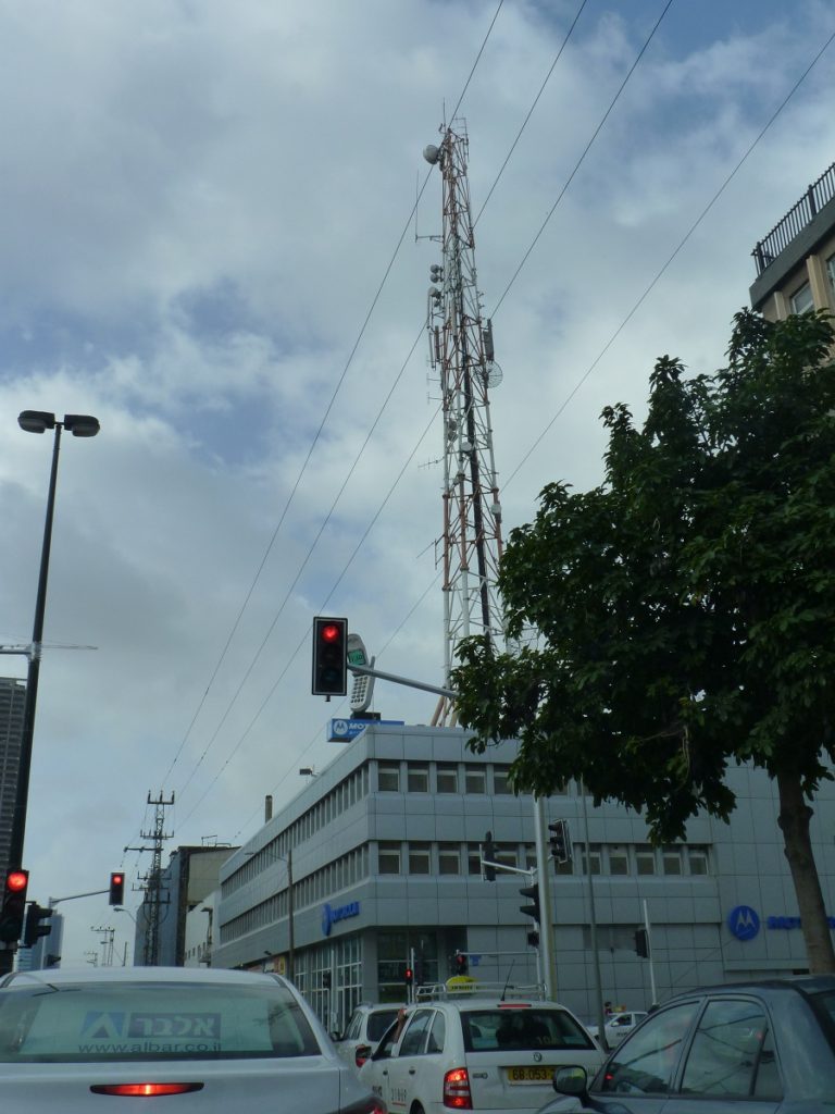 Antenna on a Building