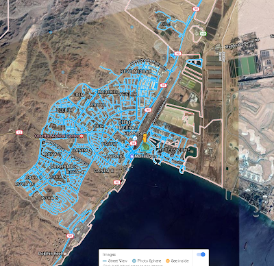 google street map of Eilat Israel