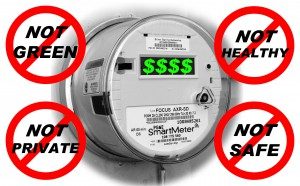 No Smart meter sign