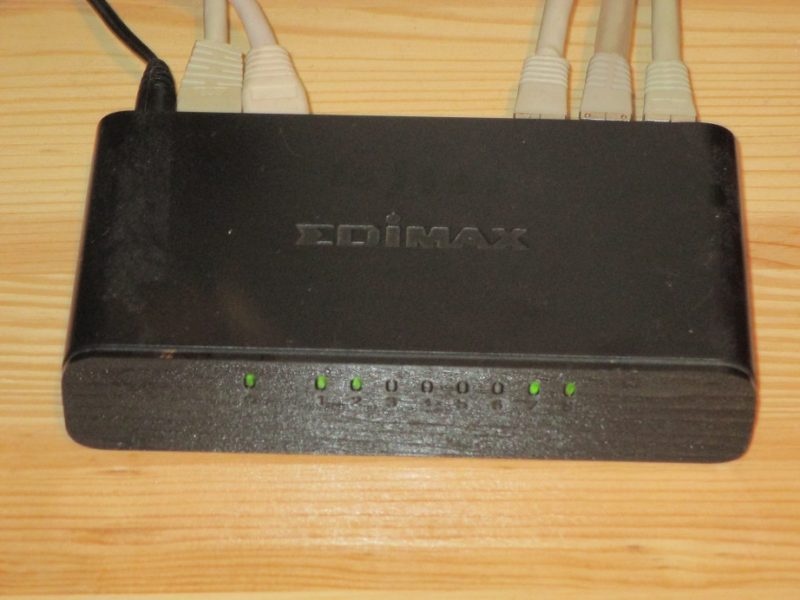 wired network switch