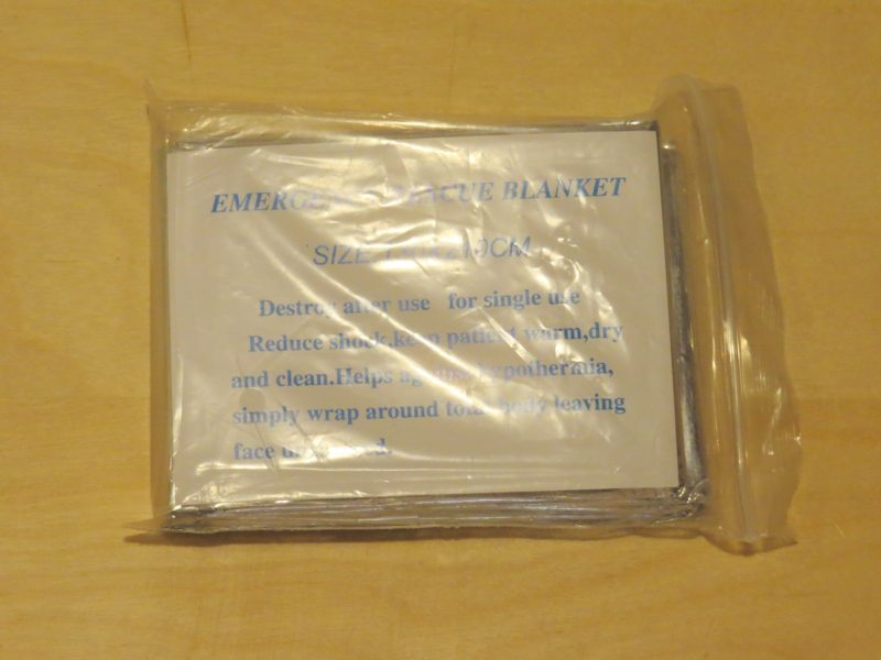 Mylar Emergency blanket - can be used as a temp RF protection